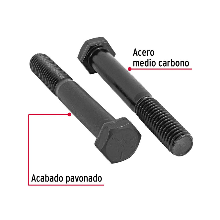 Tornillo Grado 5, 1/2 x 3-1/2', bolsa con 20 piezas Fiero - Mundo Tool 