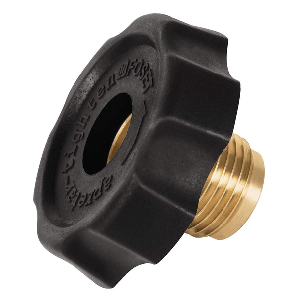 Foset TUIZ-7/8M, Tuerca izquierda de latón 7/8″ con maneral plástico - Mundo Tool 