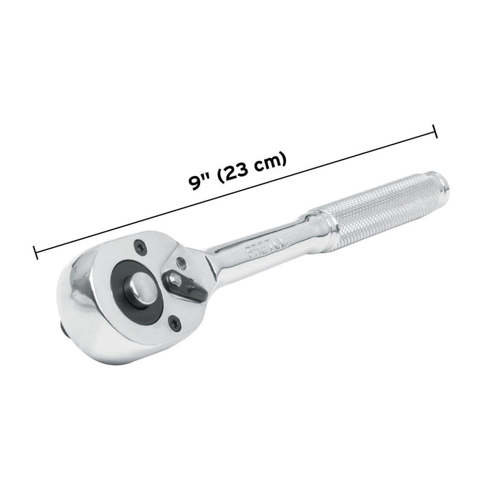 Matraca Cabeza De Pera Para Dados Cuadro 1/2' Pretul - Mundo Tool 