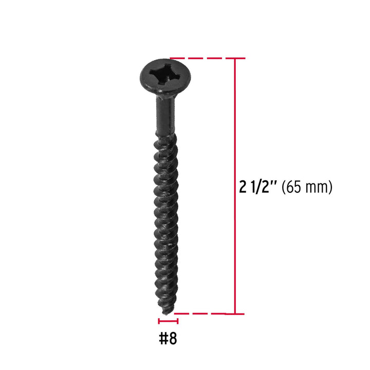 Pija Tipo Quadrex 8x2-1/2' Fiero - Mundo Tool 