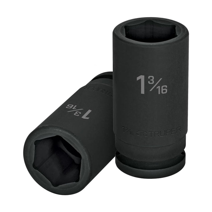 Dado largo de impacto de 1-3/16", 6 puntas, cuadro 3/4" - Mundo Tool 