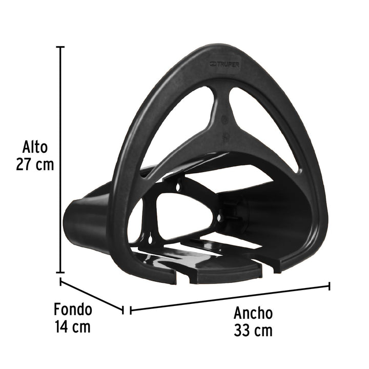 Combo manguera MAN-15X1/2P y portamanguera negro, Pretul - Mundo Tool 