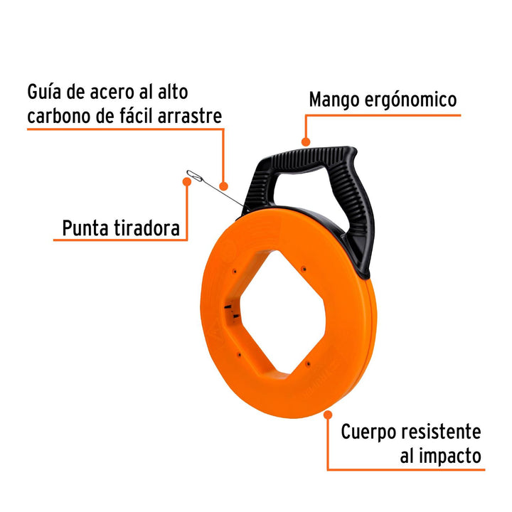 Guía para cable, 30 mts Truper - Mundo Tool 