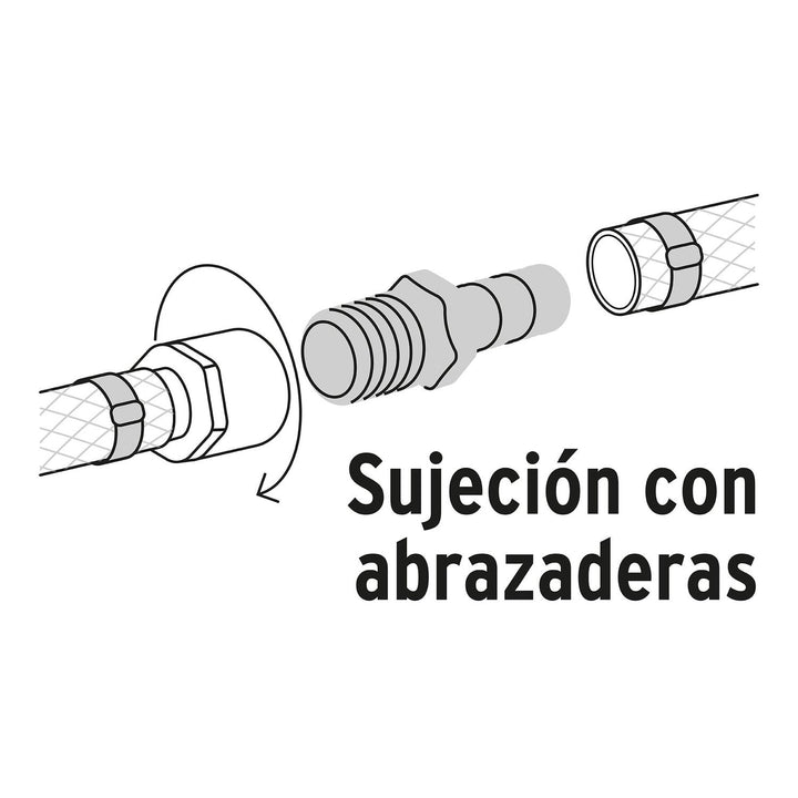 Adaptador Para Poliducto 3/4' Macho Foset - Mundo Tool 