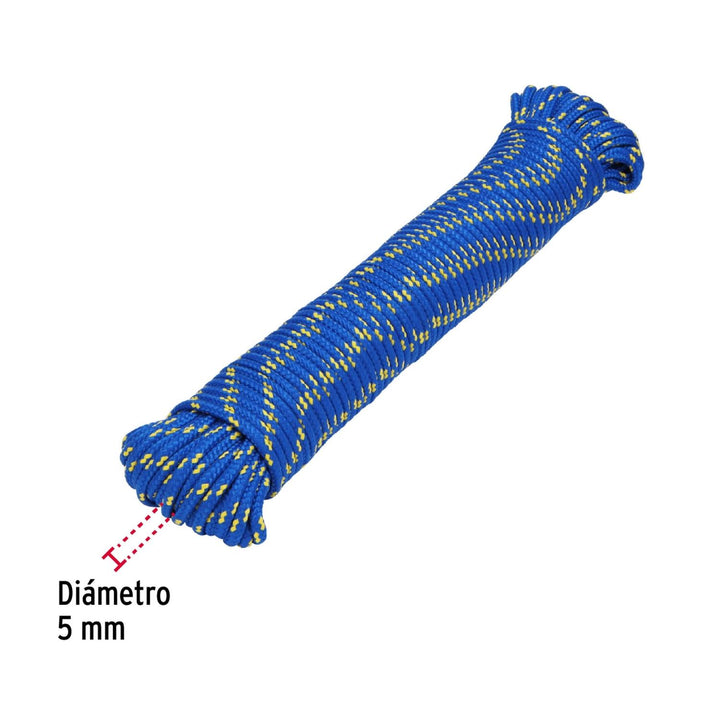 Piola de nylon de 5 mm x 30 m multicolor, Fiero - Mundo Tool 