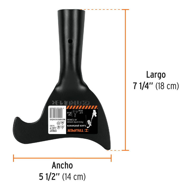 Luco platanero con filo Truper - Mundo Tool 