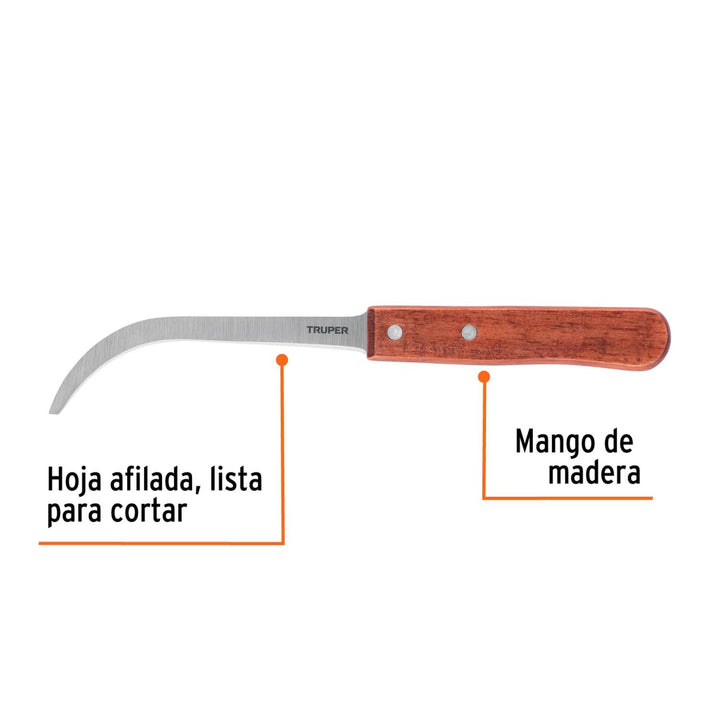 Cuchillo bananero 5', Truper - Mundo Tool 