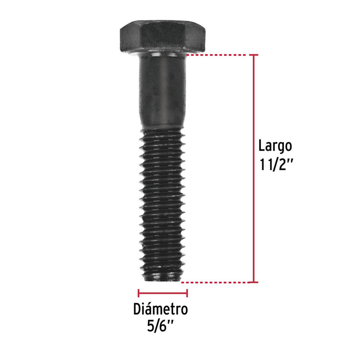 Tornillo Grado 5, 5/16 x 1-1/2', bolsa con 50 piezas Fiero - Mundo Tool 