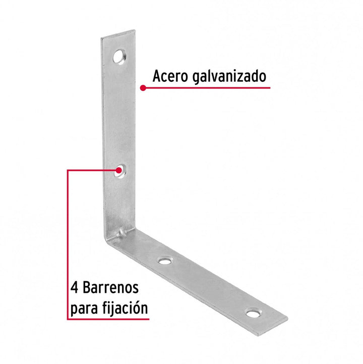 Escuadra esquinera, 4' x 4' Fiero - Mundo Tool 