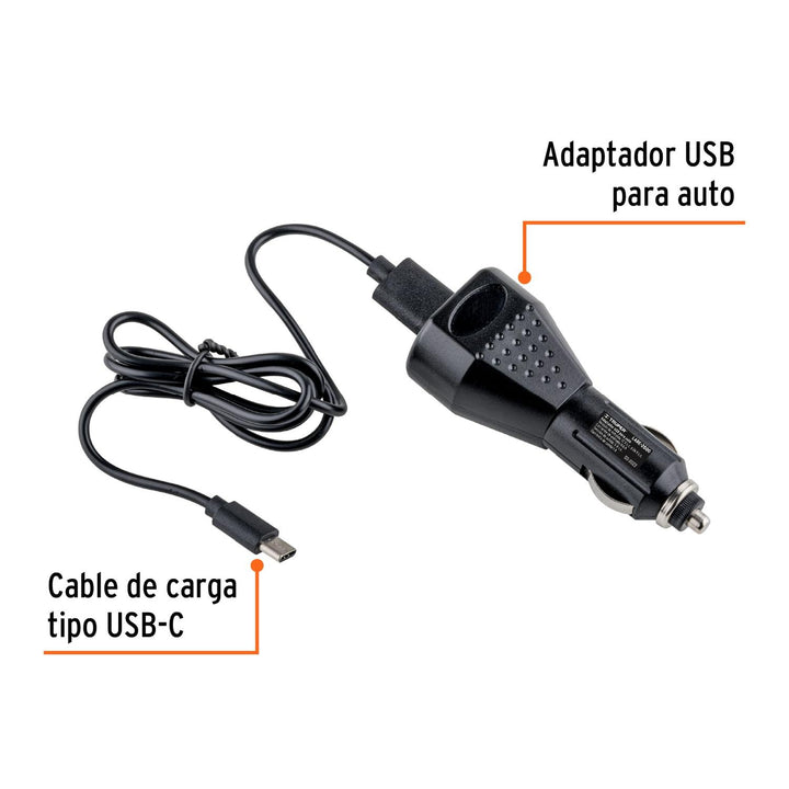 Lámpara de LED 2000 lm recargable alta potencia, Truper - Mundo Tool 