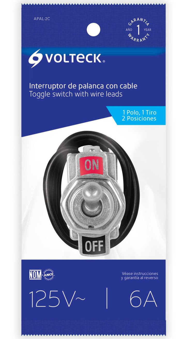 Apagador De Palanca Con Cable Volteck - Mundo Tool 