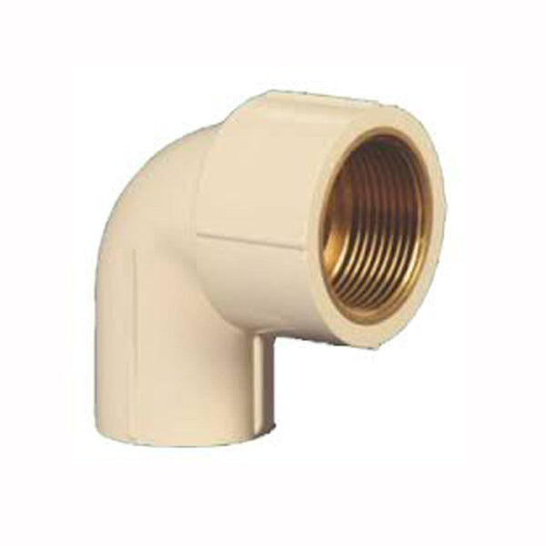 Codo 90° CPVC inserto latón 1/2' Foset - Mundo Tool 