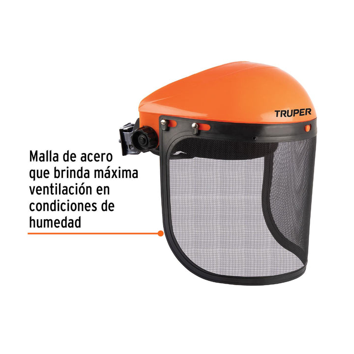 Protector facial de malla, Truper - Mundo Tool 
