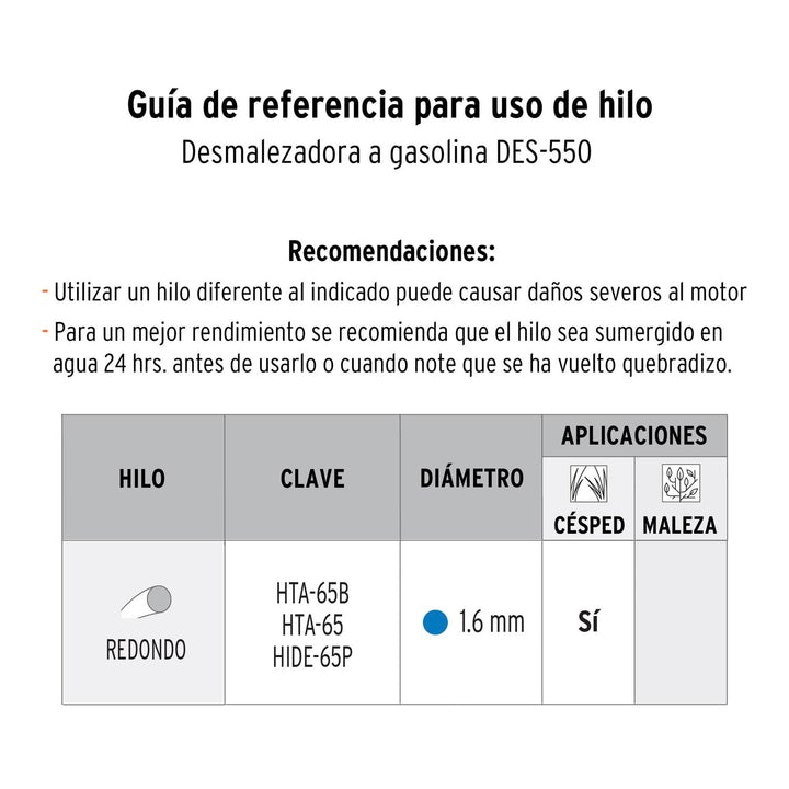 Desbrozadora eléctrica 550 W mango "D", 13" corte, Truper - Mundo Tool 