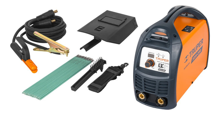 Soldadora Inversora 200 A Truper 13696 Color Naranja Oscuro - Mundo Tool 