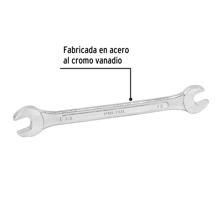 Llave Española Milimétrica 12 X 13 X 145 Mm Pretul - Mundo Tool 