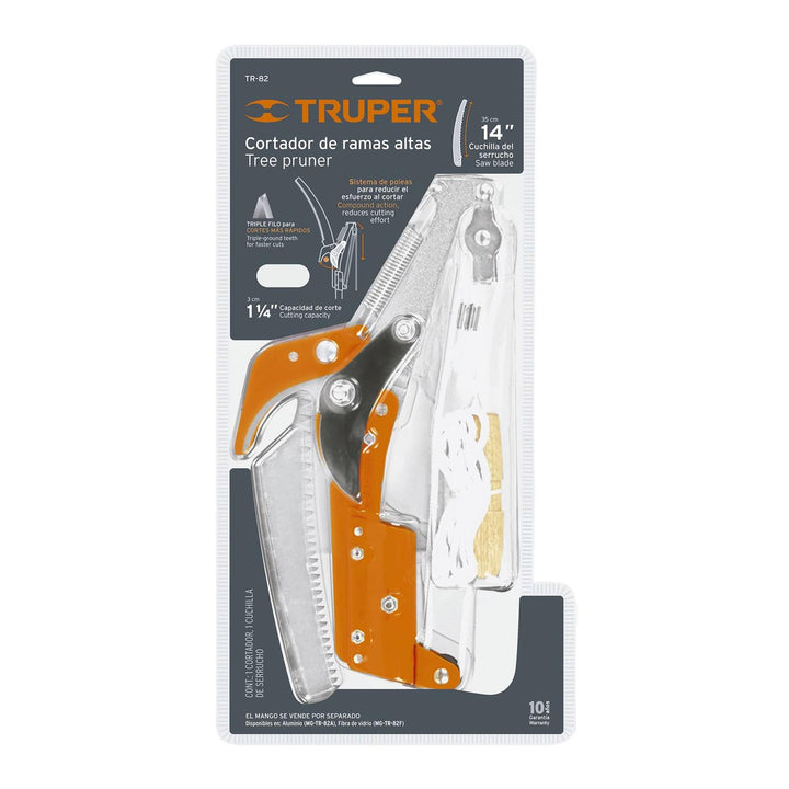 Cortador De Ramas Altas Sin Mango Truper - Mundo Tool 