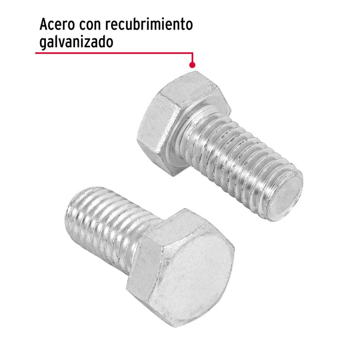 Tornillo tipo máquina, 1/2 x 1', bolsa con 40 pzas Fiero - Mundo Tool 