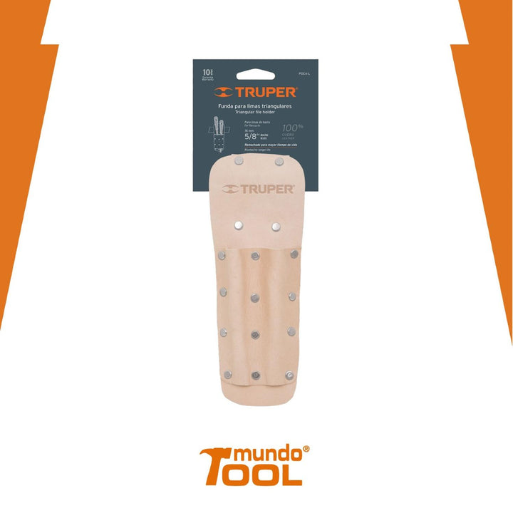 Portaherramientas De Carnaza Para Limas Trian Truper - Mundo Tool 