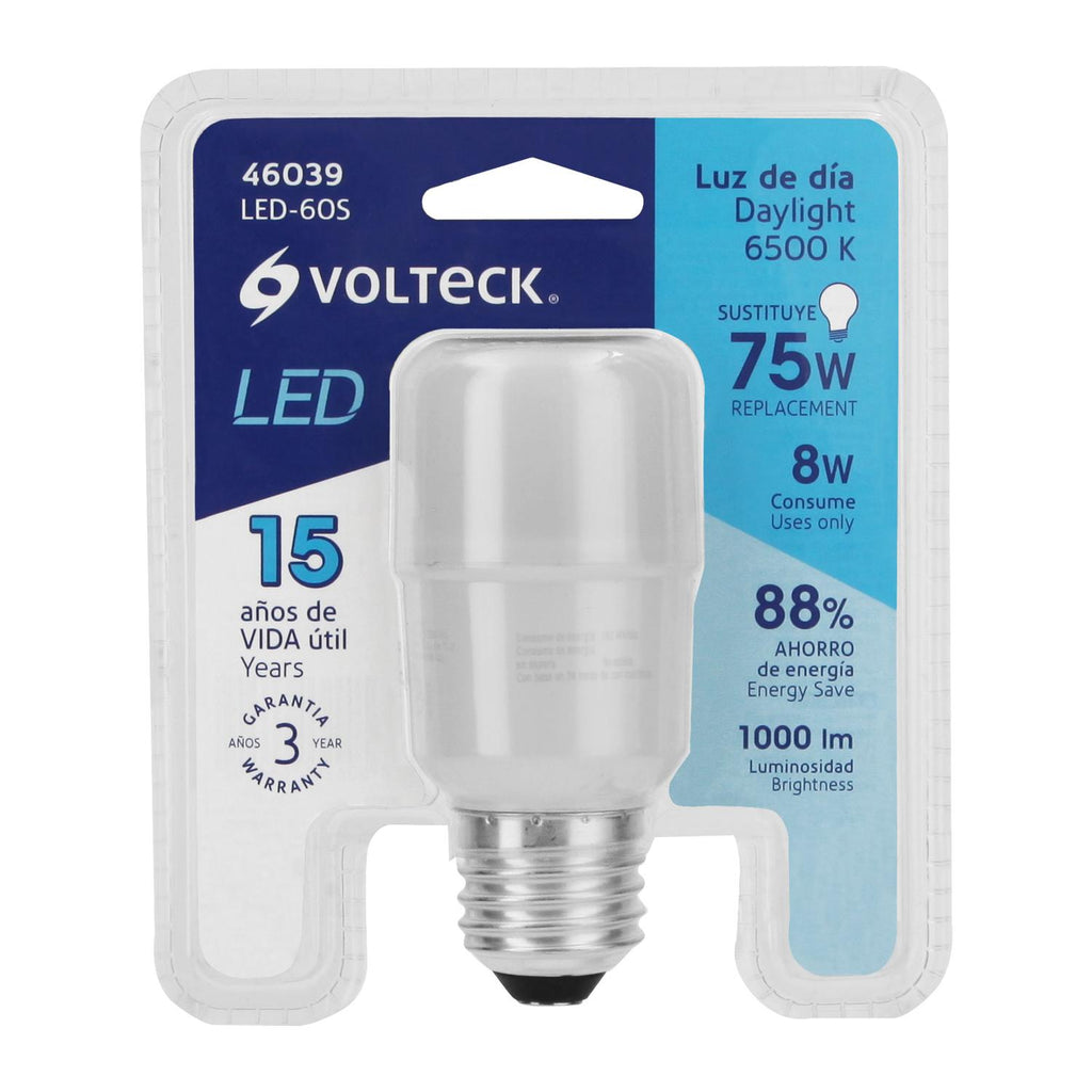 Lámpara de LED tipo barra 8 W luz de día, blíster, Volteck - Mundo Tool 
