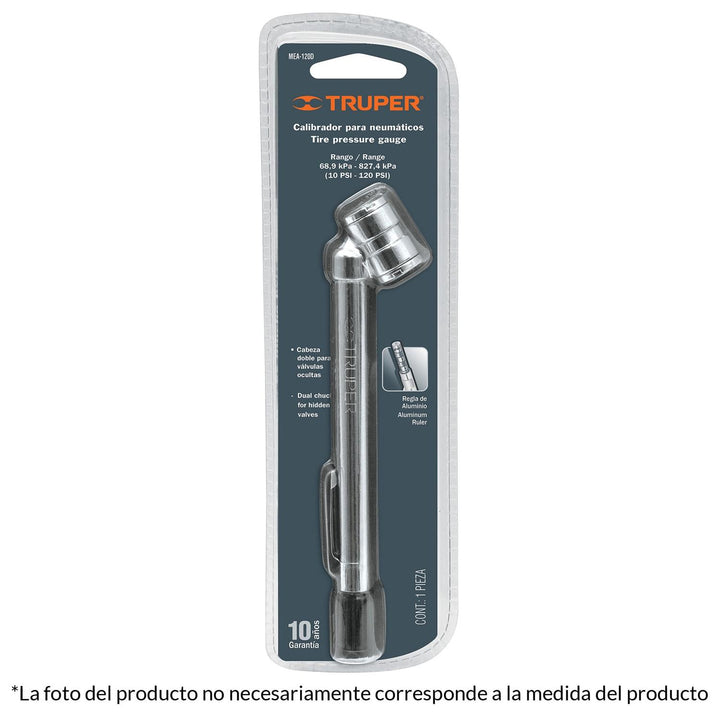 Medidor De Presion 160 Lbs Cabeza Doble - Mundo Tool 