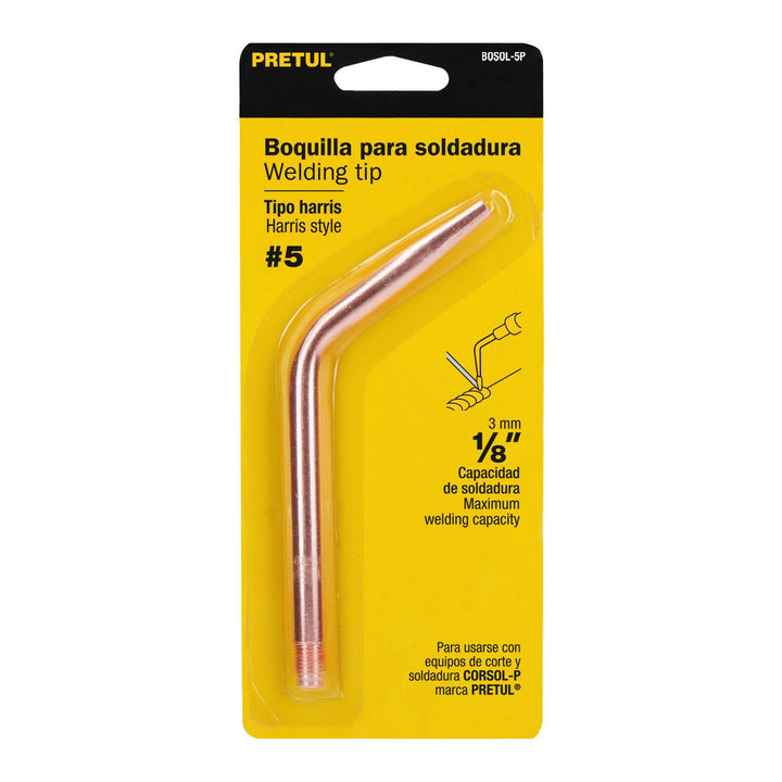 Boquilla para soldar # 5, Pretul Pretul - Mundo Tool 