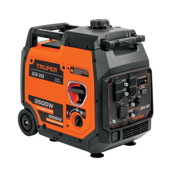 Generador silencioso inverter 3.5 kW, 224cc,encendido manual - Mundo Tool 