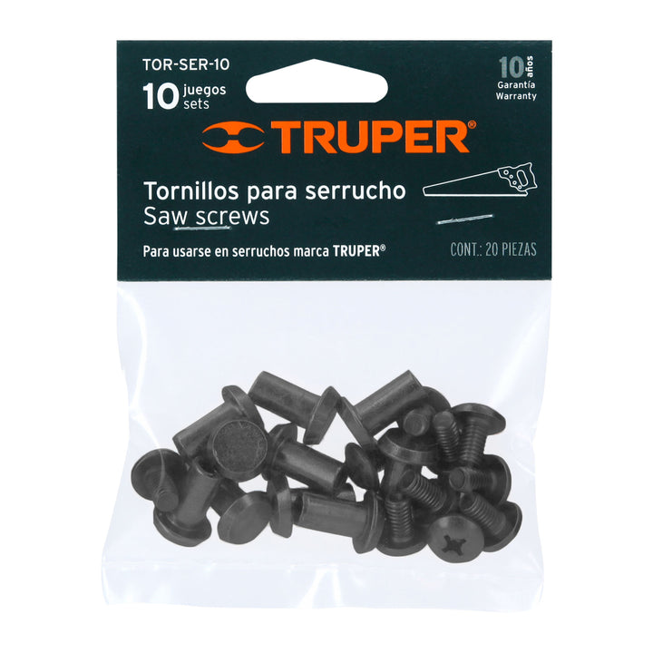Tornillos Para Serruchos Selecto, Dorado y Diamante  Bolsa Con 10 Pzas. - Mundo Tool 