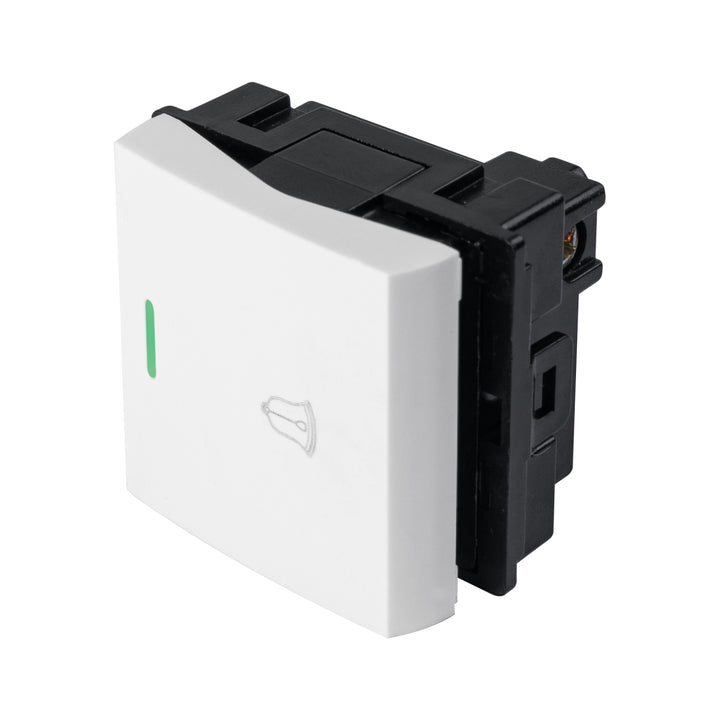 Interruptor para timbre, 1.5 módulos, línea Toledo, Basic - Mundo Tool 