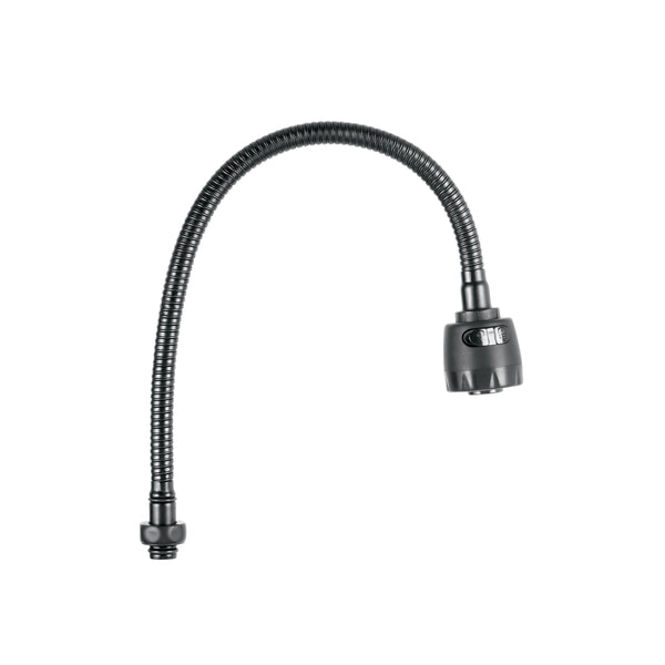 Cuello flexible para mezcladora de fregadero, negro, AQUA - Mundo Tool 