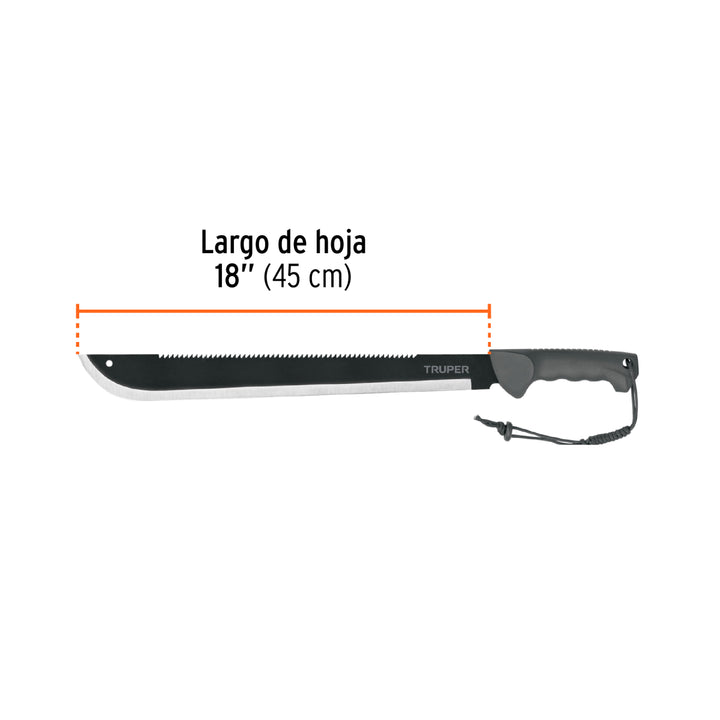 Machete Doble Filo 18' Truper 13098 - Mundo Tool 