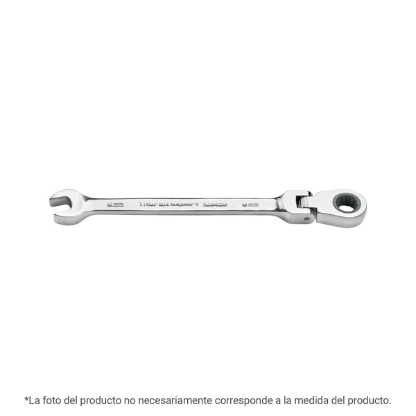 Llave combinada con matraca 19 mm flexible, Expert - Mundo Tool 
