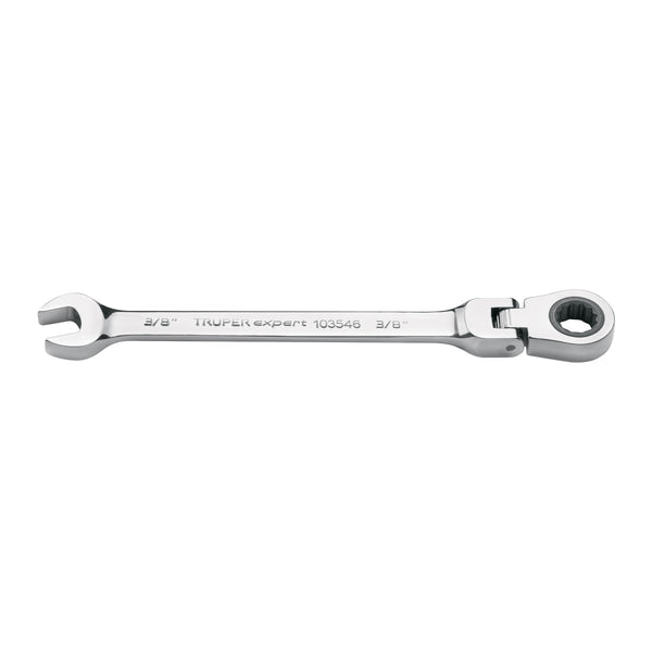 Llave combinada con matraca 3/8' flexible, Expert - Mundo Tool 