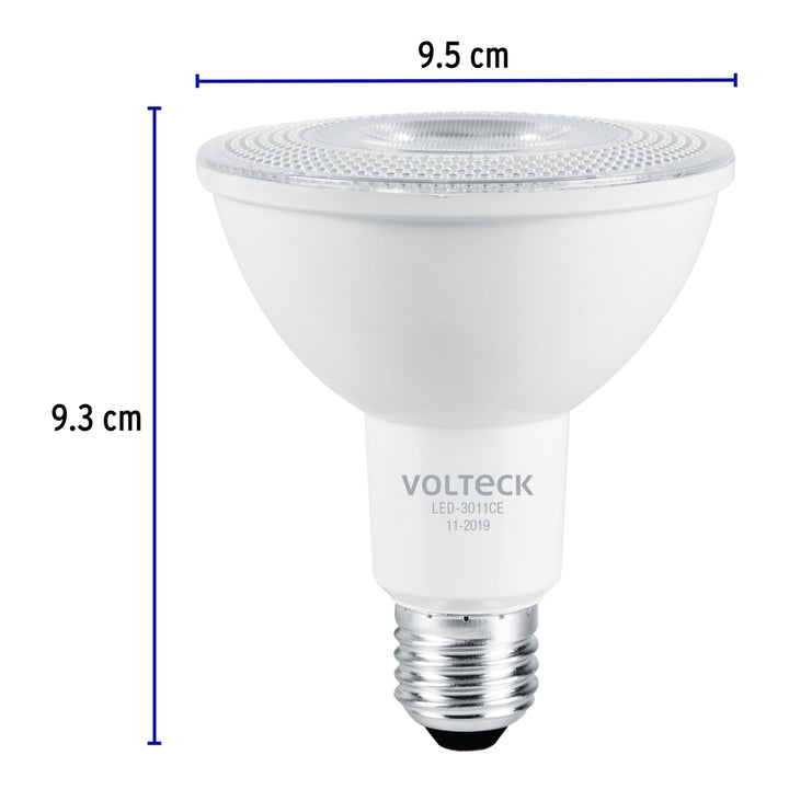 Foco Led T. Par 30 11 W Luz Calida Voltech 46188 - Mundo Tool 