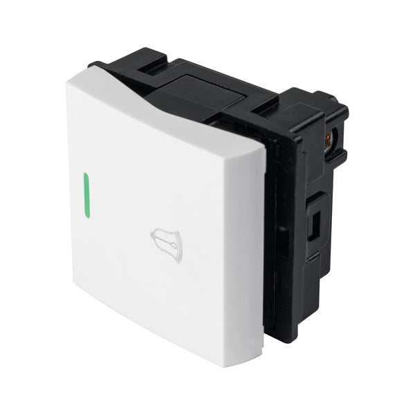 Interruptor para timbre, 1.5 módulos, línea Toledo, Basic - Mundo Tool 
