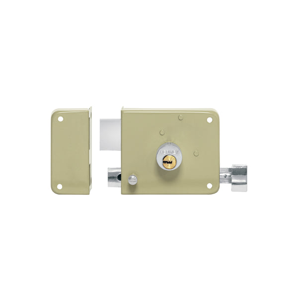 Cerradura sobreponer izq instalafácil, llave puntos, caja - Mundo Tool 