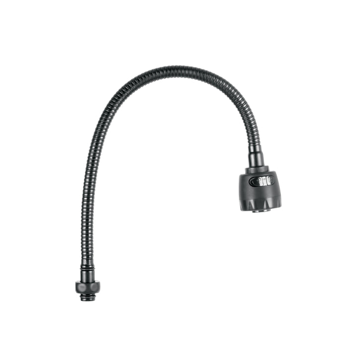 Cuello flexible para mezcladora de fregadero, negro, AQUA - Mundo Tool 