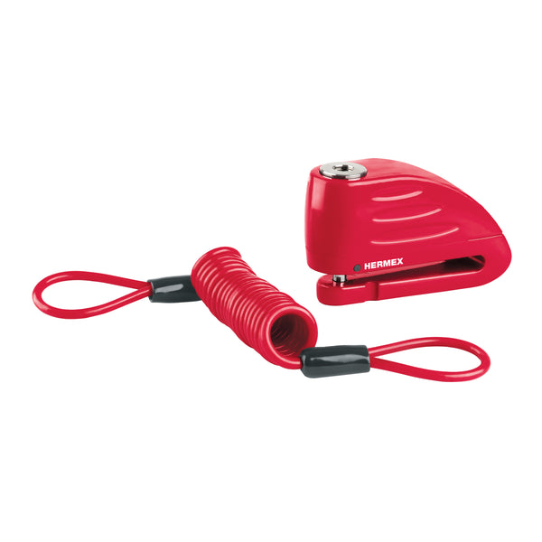 Candado para disco de motocicleta, perno de 7 mm, c/alarma - Mundo Tool 