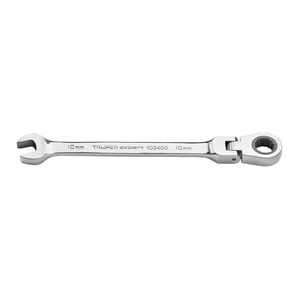 Llave combinada con matraca 10 mm flexible, Expert - Mundo Tool 