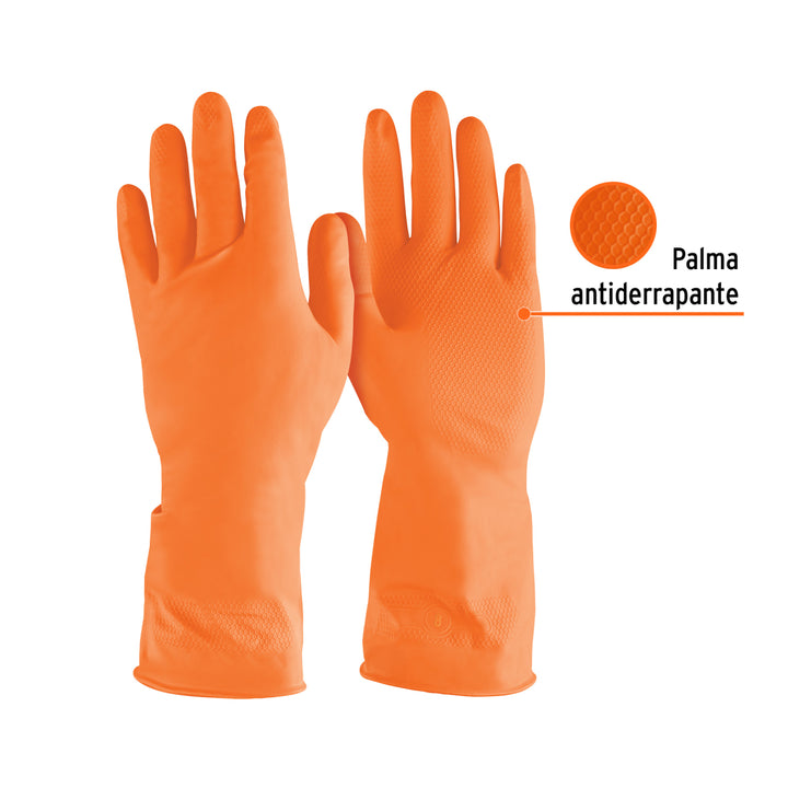 Guantes de látex para limpieza, extra grandes, Truper - Mundo Tool 