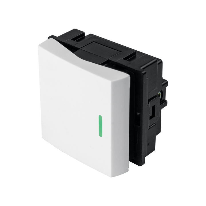 Interruptor de 3 vías de 1.5 módulos, línea Toledo, Basic - Mundo Tool 