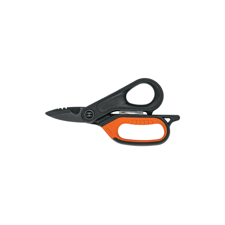 Tijera para electricista, 6', acero inox, oxido negro, EXPER - Mundo Tool 