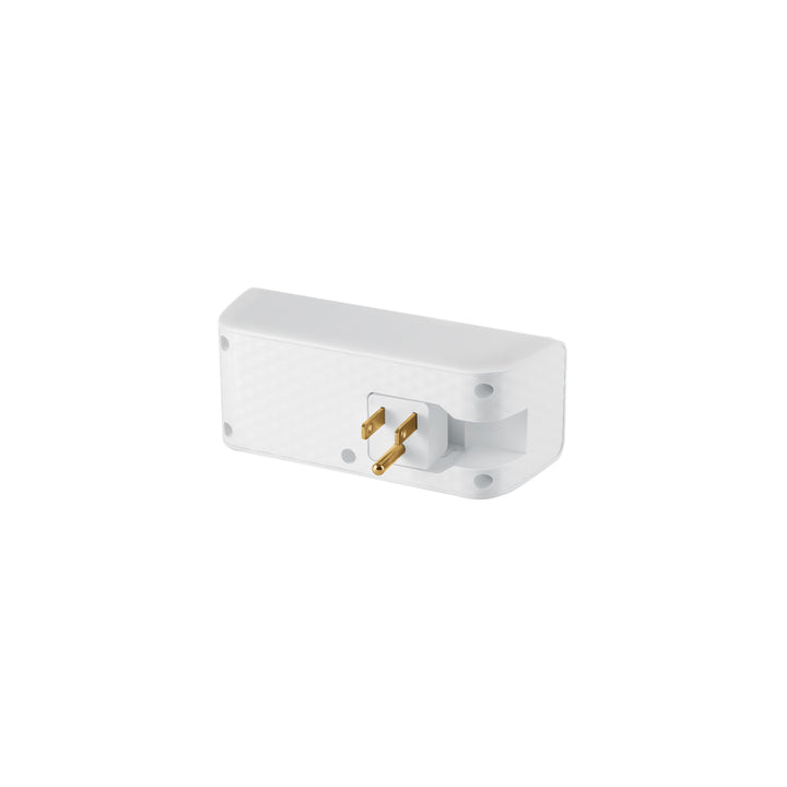 Multicontacto de pared, 3 contactos y 2 USB A+C, VOLTECK - Mundo Tool 