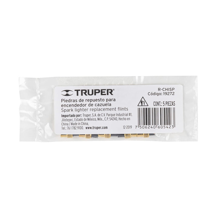 Truper R-CHISP, Repuesto de piedras sinterizadas para encendedor CHISP - Mundo Tool 