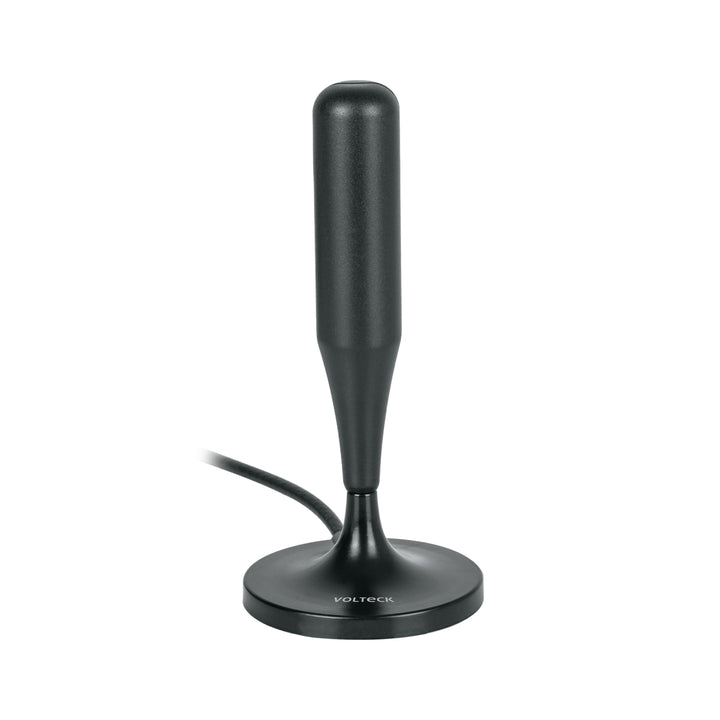 Antena de interior para TV HD, base magnética, 24 dB VOLTECK - Mundo Tool 