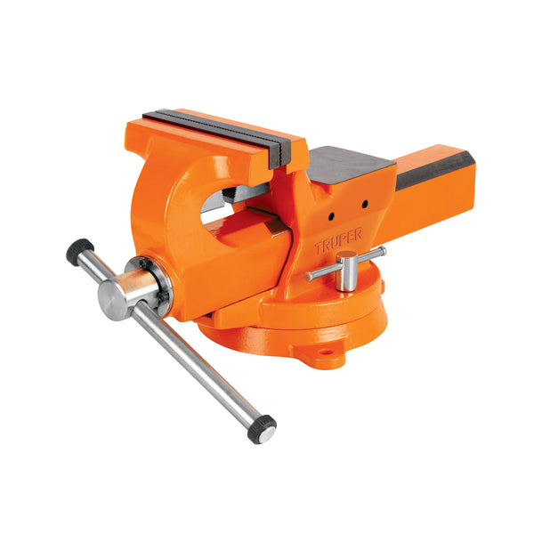 Tornillo de banco 6' industrial de hierro dúctil, Expert - Mundo Tool 